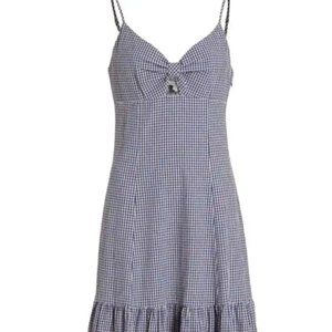 Rails Maeve Navy Gingham Dress